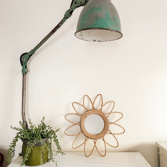 Other - Wood sunburst mirror